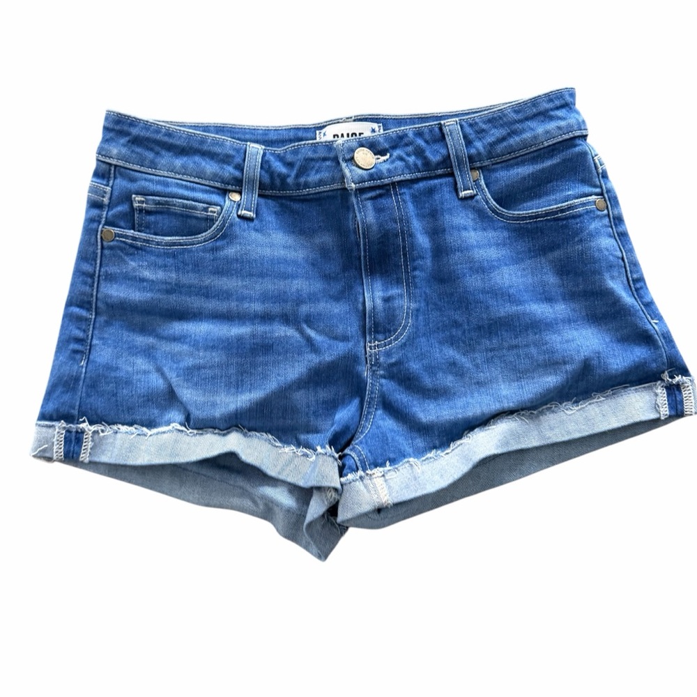 PAIGE Classic Blue Jean Shorts